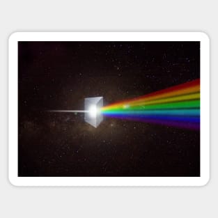 Light Prism Color Spectrum Sticker